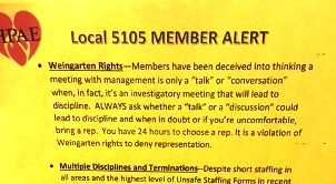 Members Decry Punitive Disciplines, Harassment by Management