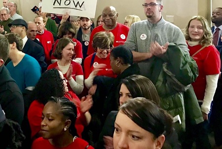 HPAE Joins Day of Action Rallies to Protect Our Health Care