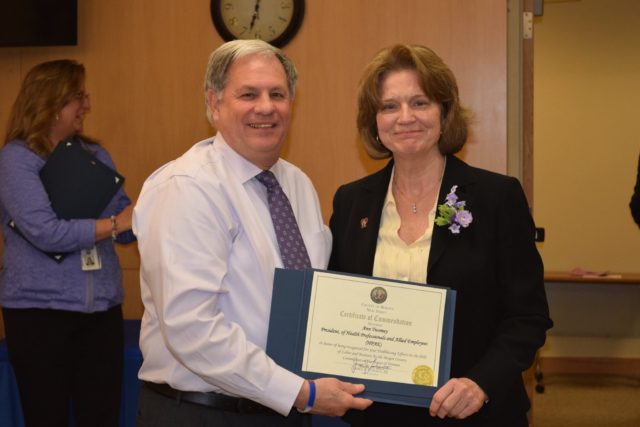 President Twomey Honored at Bergen County Women's History Month Celebration