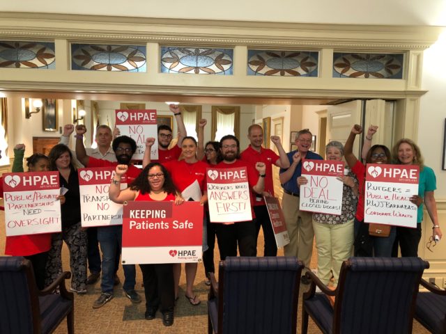 Labor Unions Demand Transparency, Accountability of Rutgers-Barnabas Partnership