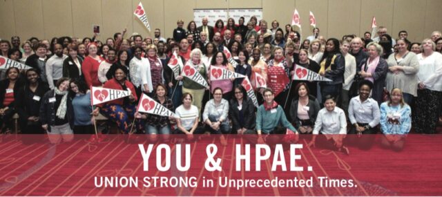 Debbie White, RN, Re-Elected As HPAE President At 2021 HPAE Virtual Convention
