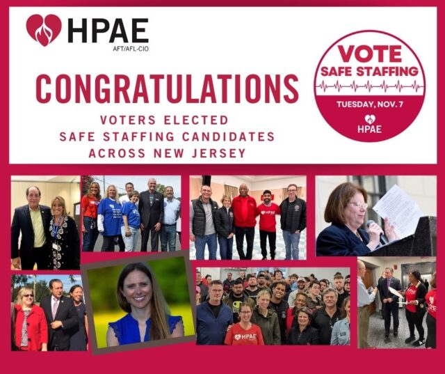 Safe-Staffing is a winning issue in New Jersey 2023 Elections